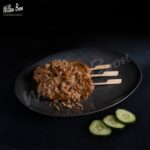 Sateh ayam 3 stokjes.